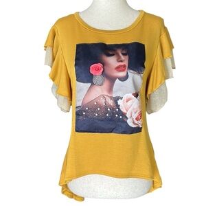 Davida high low peplum fashion Shirt